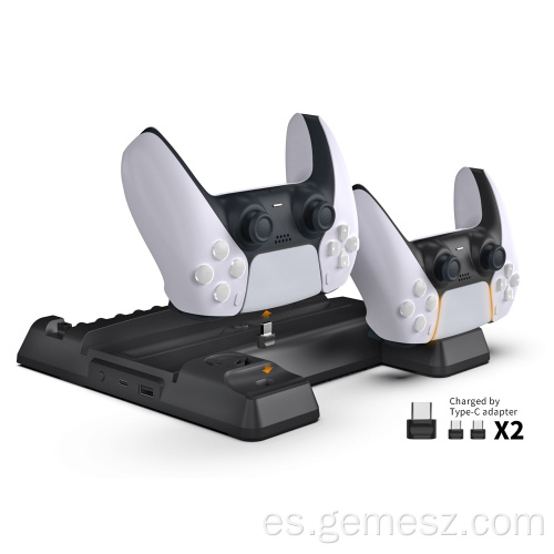 Estación de ventilador de refrigeración de soporte PS5 para Playstation 5